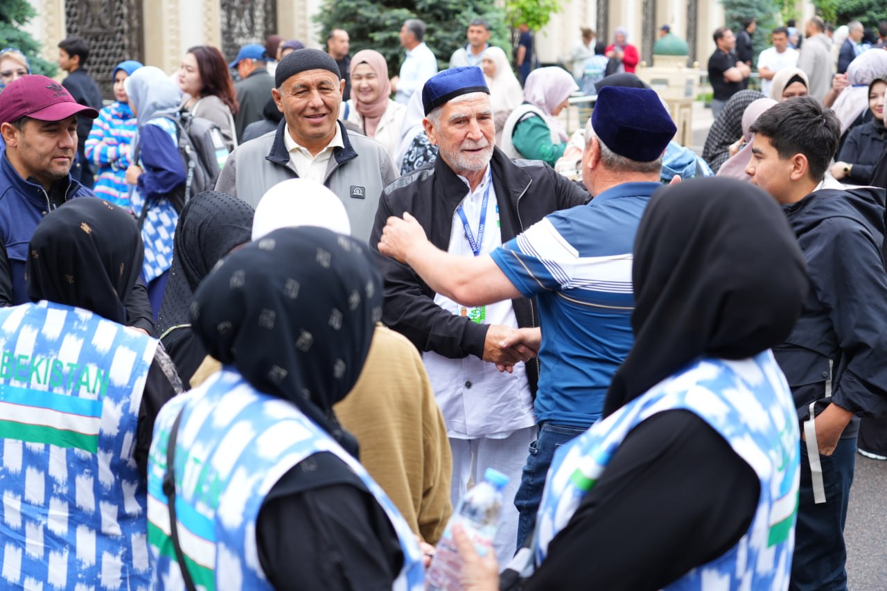 Toshkentda 2026-yilgi haj mavsumining ilk ziyoratchilar guruhi kuzatildi